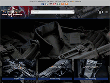 Tablet Screenshot of gundogarmory.com